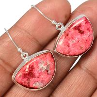 Pink Thulite Earring-PKTE79