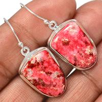 Pink Thulite Earring-PKTE80