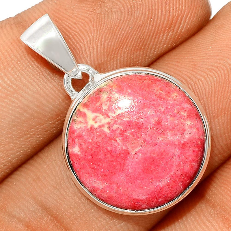 1.2" Pink Thulite Pendants - PKTP295