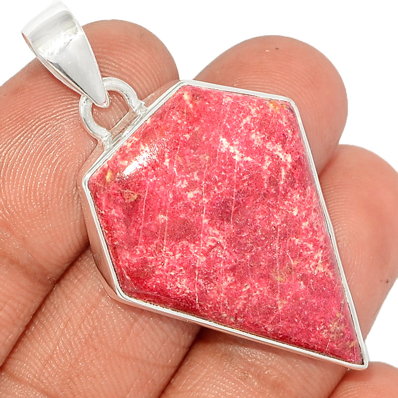 1.8" Pink Thulite Pendants - PKTP475