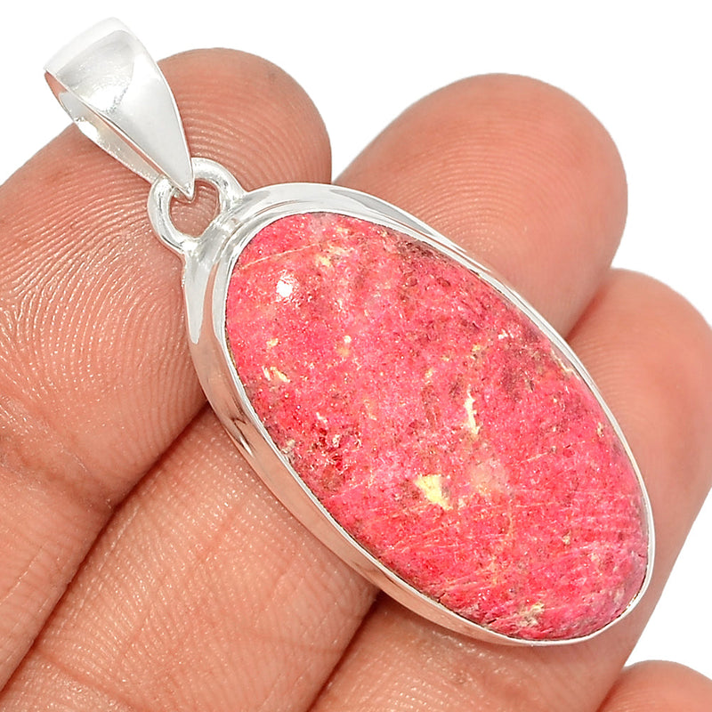 1.8" Pink Thulite Pendants - PKTP494