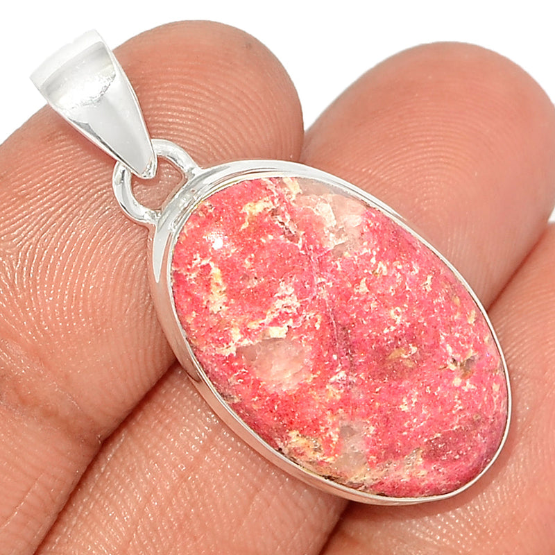 1.5" Pink Thulite Pendants - PKTP497