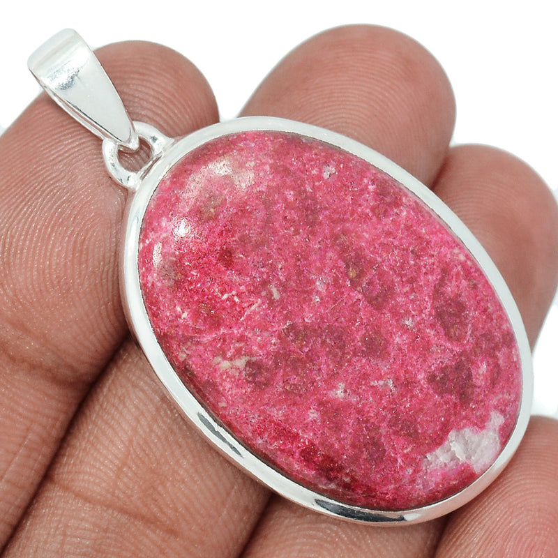 1.8" Pink Thulite Pendants - PKTP613