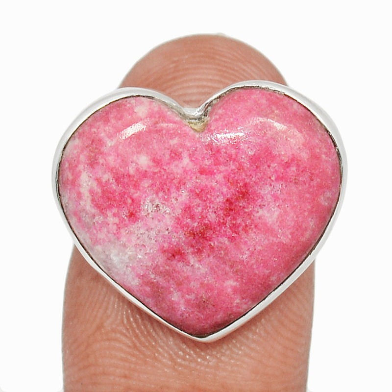 Heart - Pink Thulite Ring - PKTR631