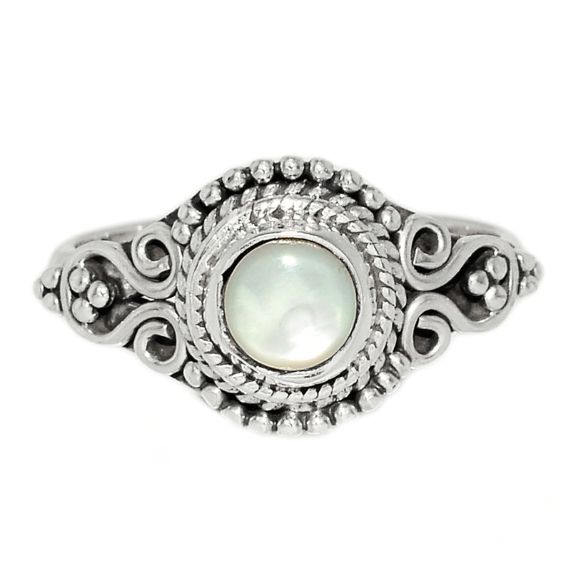 Small Filigree - Sri Lankan Moonstone Ring - PMSR361