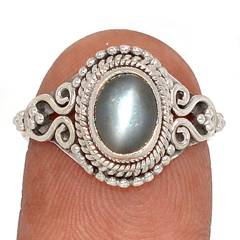 Small Filigree - Sri Lankan Moonstone Ring - PMSR368