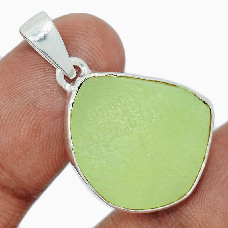 1.3" Prehnite Druzy Pendants - PNDP210