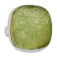 Prehnite Druzy Ring - PNDR12