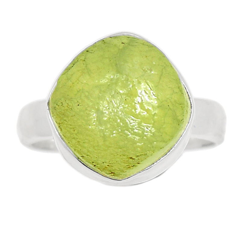 Prehnite Druzy Ring - PNDR133