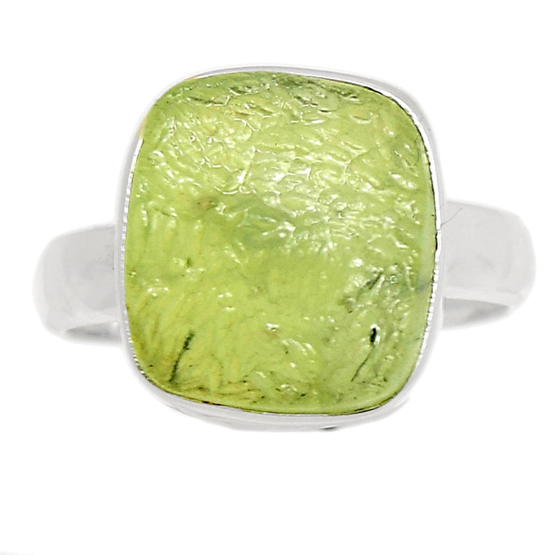 Prehnite Druzy Ring - PNDR138