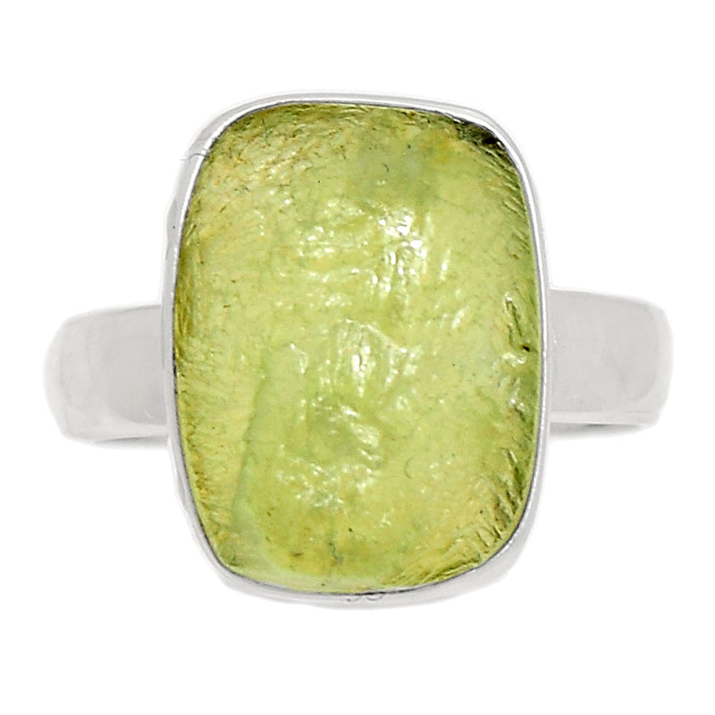 Prehnite Druzy Ring - PNDR139