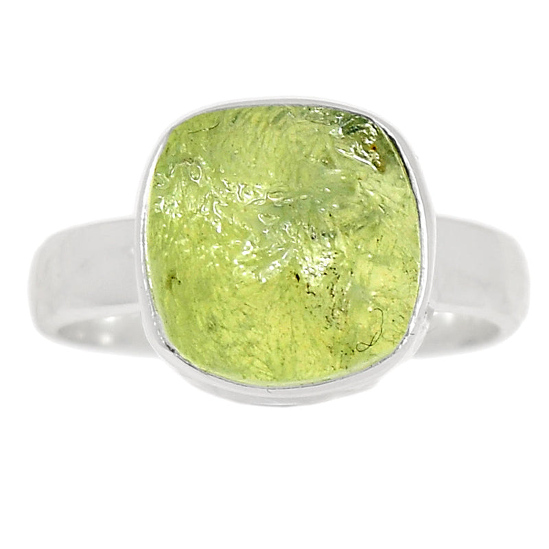 Prehnite Druzy Ring - PNDR144