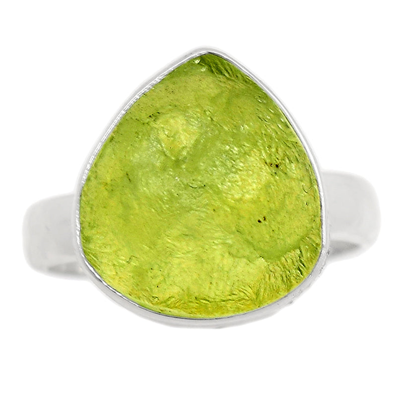 Prehnite Druzy Ring - PNDR146