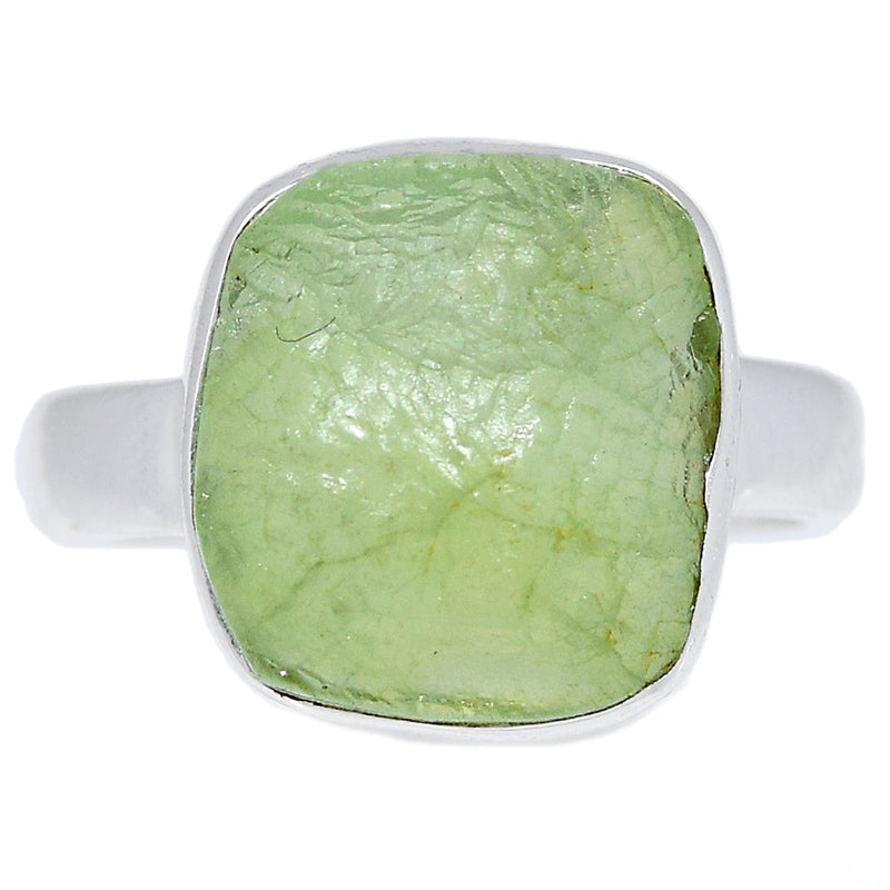 Prehnite Druzy Ring - PNDR148