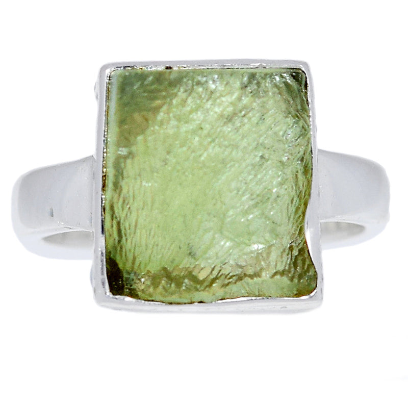 Prehnite Druzy Ring - PNDR149