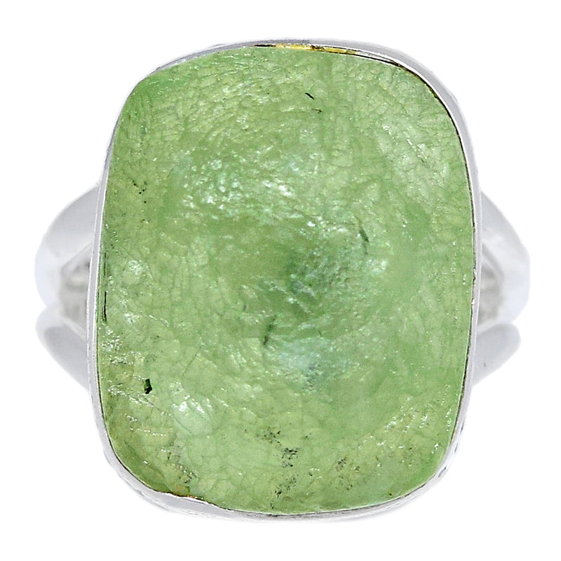 Prehnite Druzy Ring - PNDR150