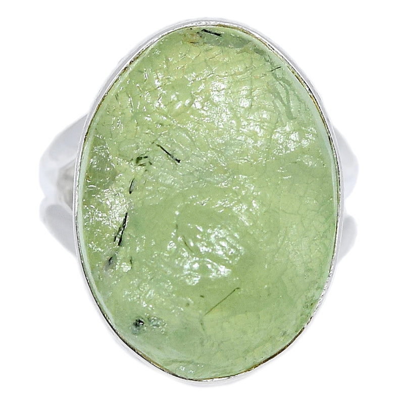 Prehnite Druzy Ring - PNDR152