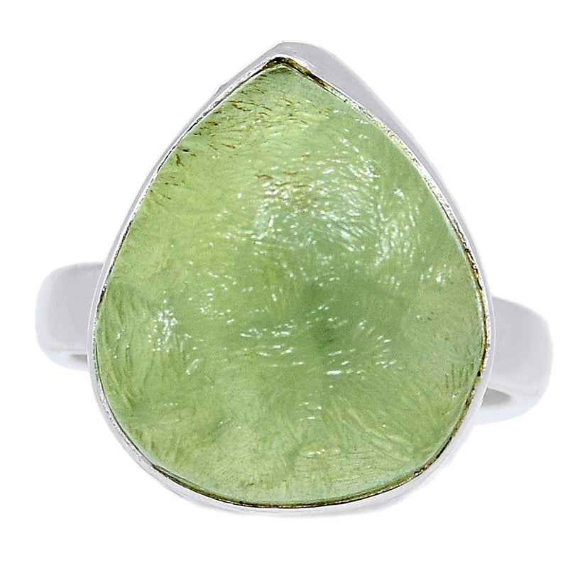 Prehnite Druzy Ring - PNDR153