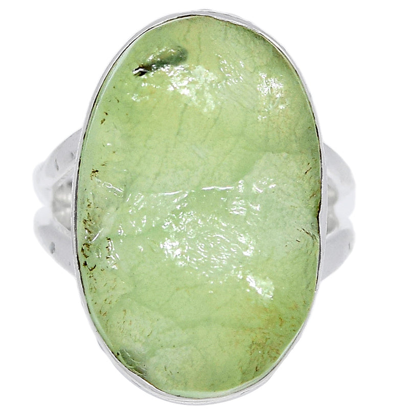 Prehnite Druzy Ring - PNDR159