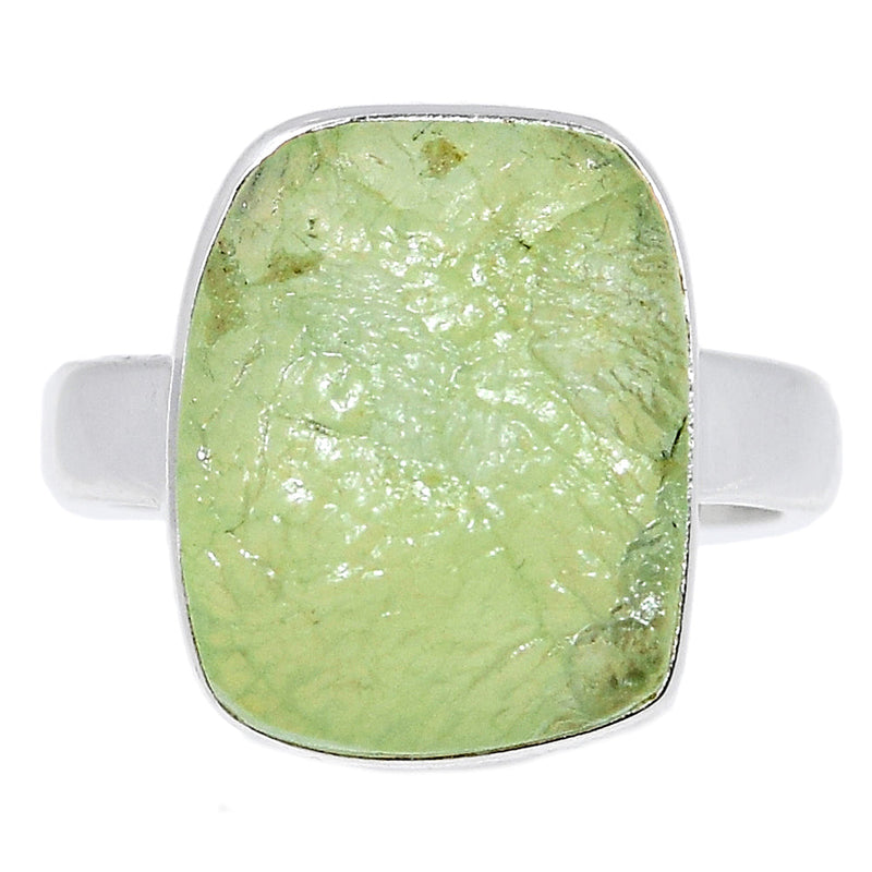 Prehnite Druzy Ring - PNDR160