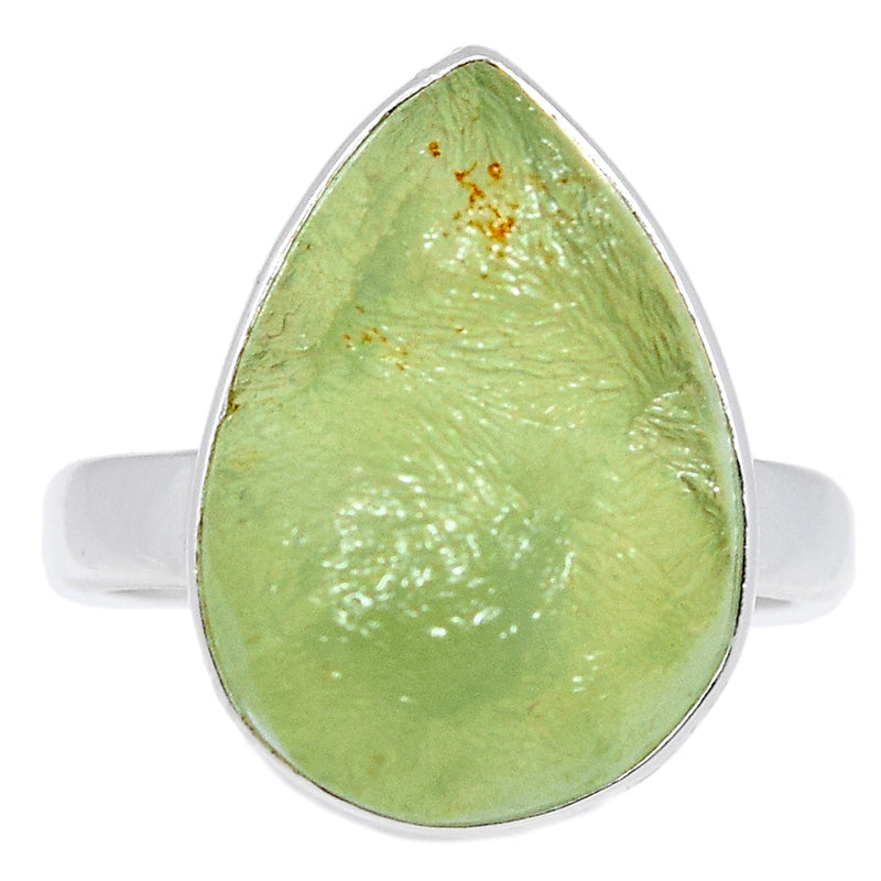 Prehnite Druzy Ring - PNDR161