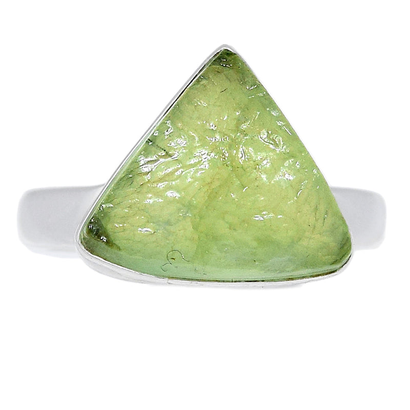 Prehnite Druzy Ring - PNDR162