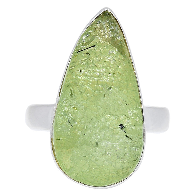 Prehnite Druzy Ring - PNDR165