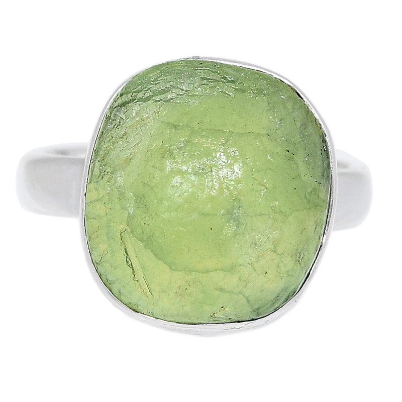 Prehnite Druzy Ring - PNDR166