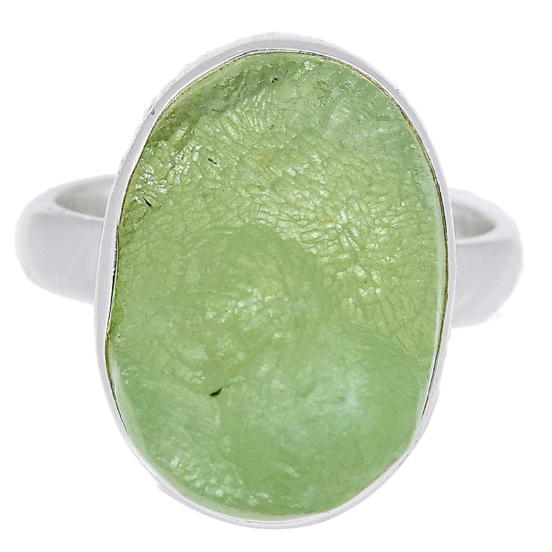 Prehnite Druzy Ring - PNDR167