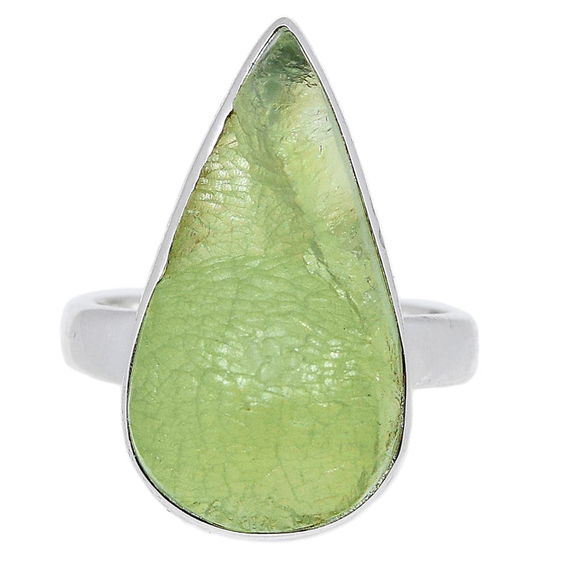 Prehnite Druzy Ring - PNDR169