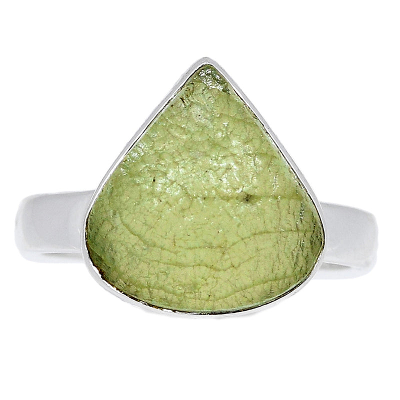 Prehnite Druzy Ring - PNDR170