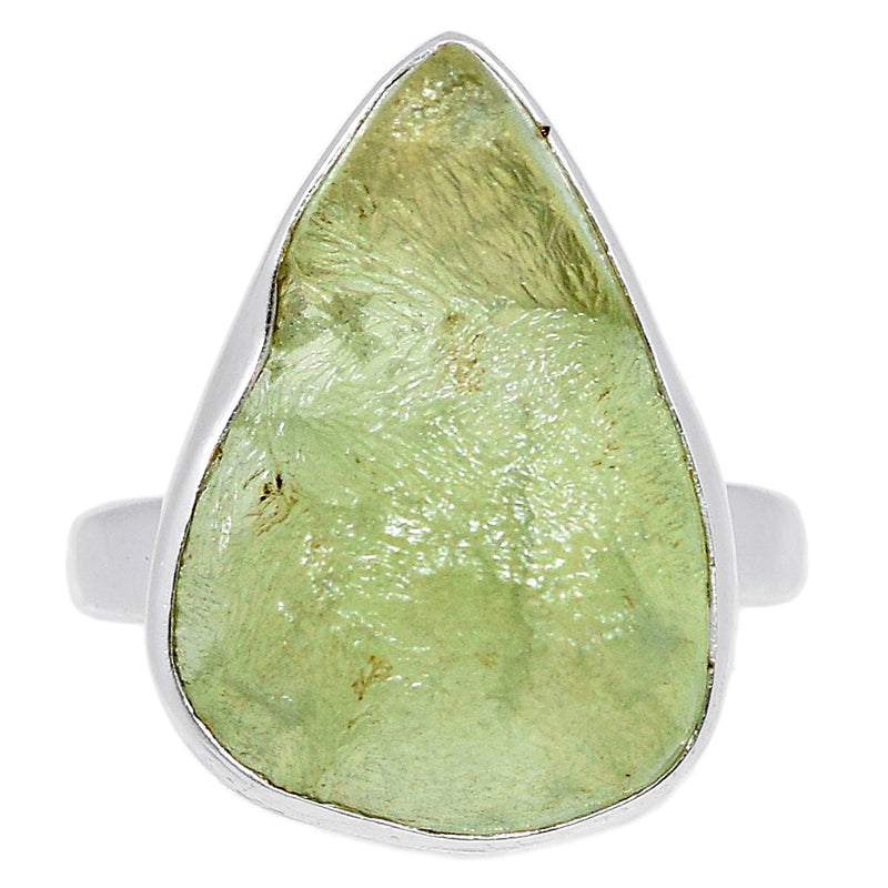 Prehnite Druzy Ring - PNDR172