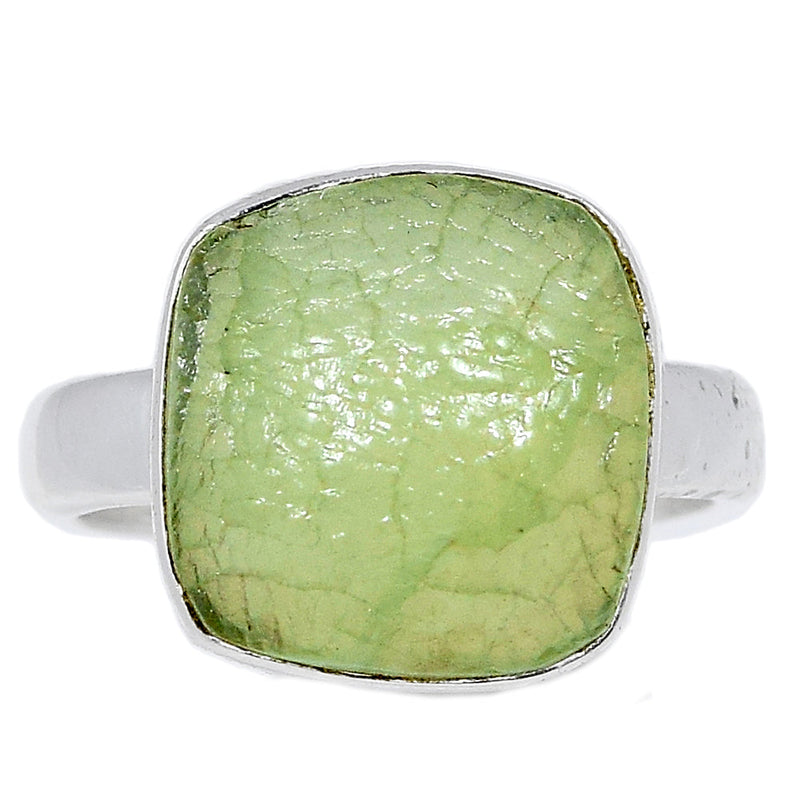 Prehnite Druzy Ring - PNDR177