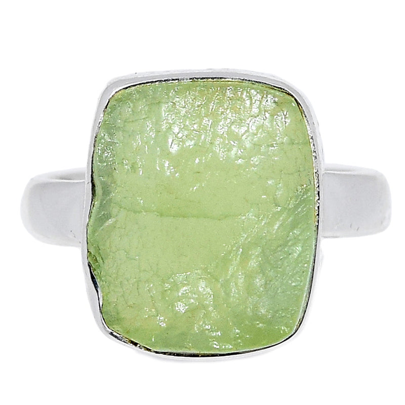 Prehnite Druzy Ring - PNDR180