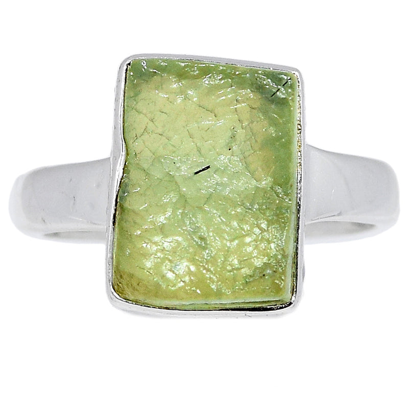 Prehnite Druzy Ring - PNDR182