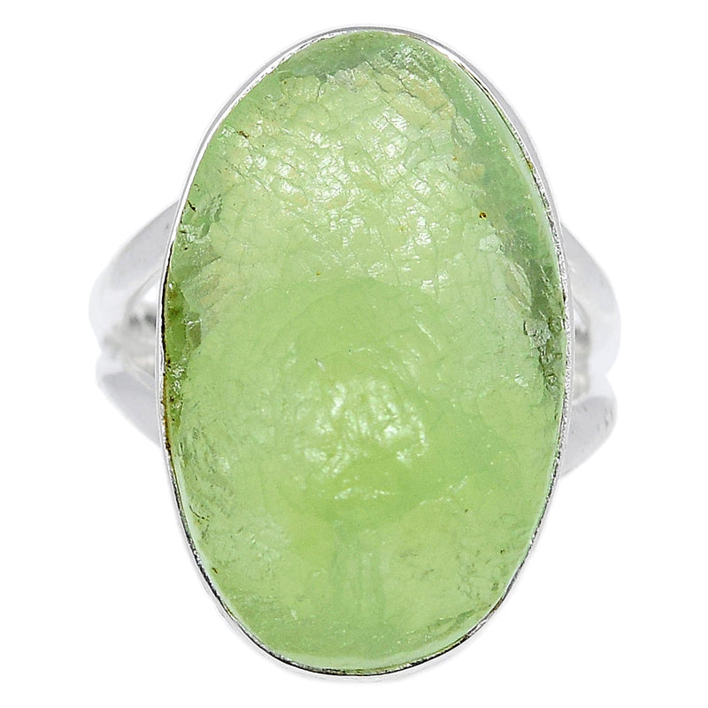 Prehnite Druzy Ring - PNDR183