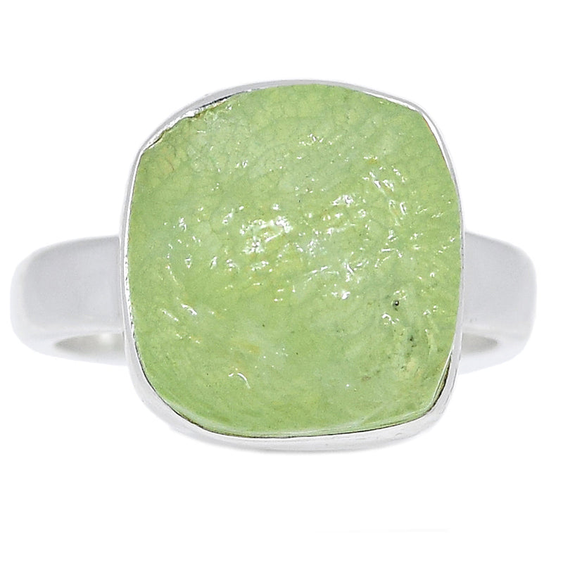 Prehnite Druzy Ring - PNDR187