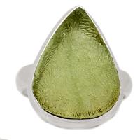 Prehnite Druzy Ring - PNDR5