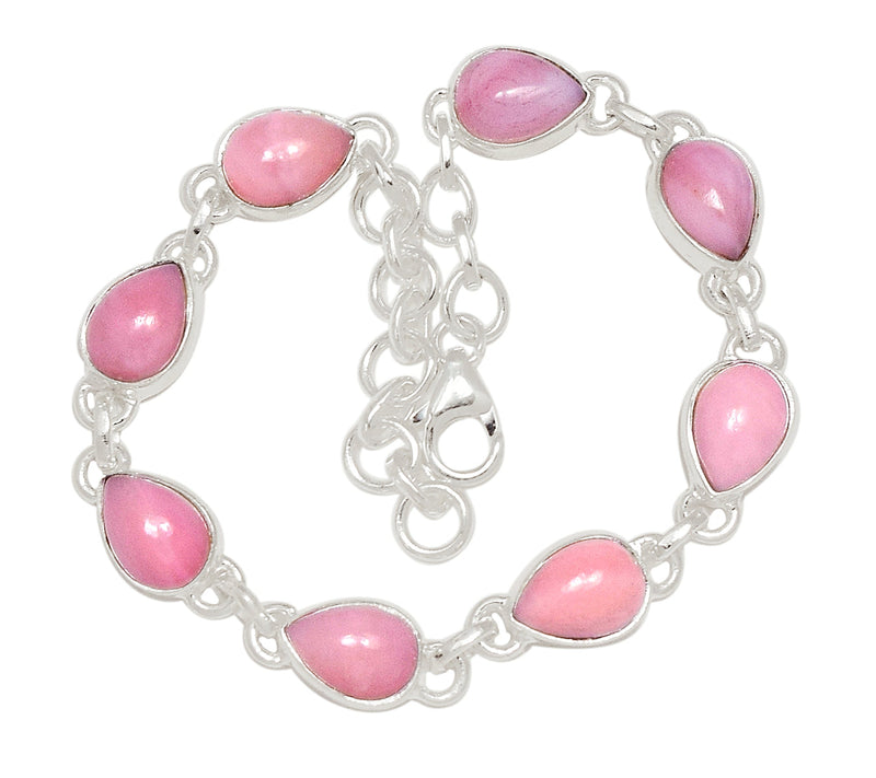 8.5" Pink Opal Bracelets - PNKB11