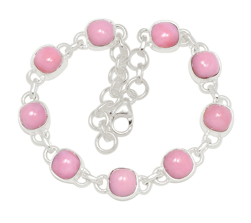 8.5" Pink Opal Bracelets - PNKB12