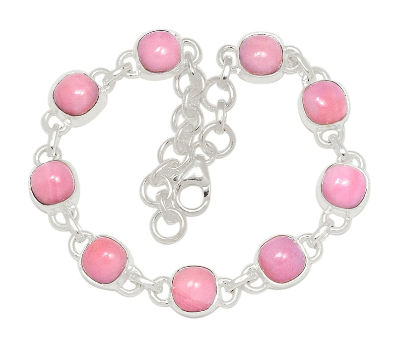 8.3" Pink Opal Bracelets - PNKB15