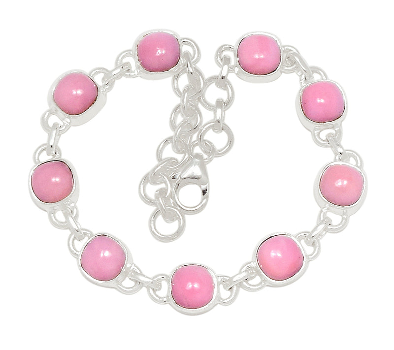8.3" Pink Opal Bracelets - PNKB7