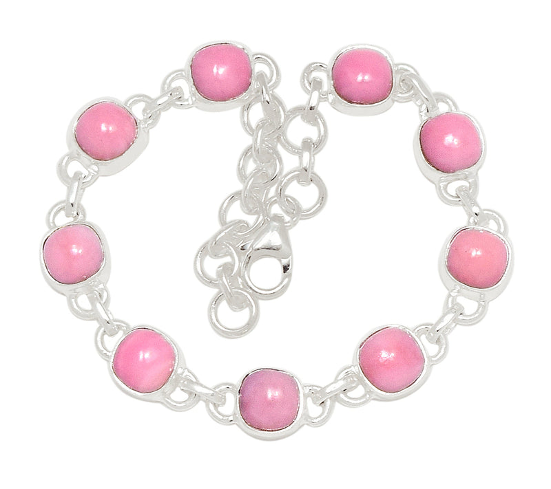 8.5" Pink Opal Bracelets - PNKB9
