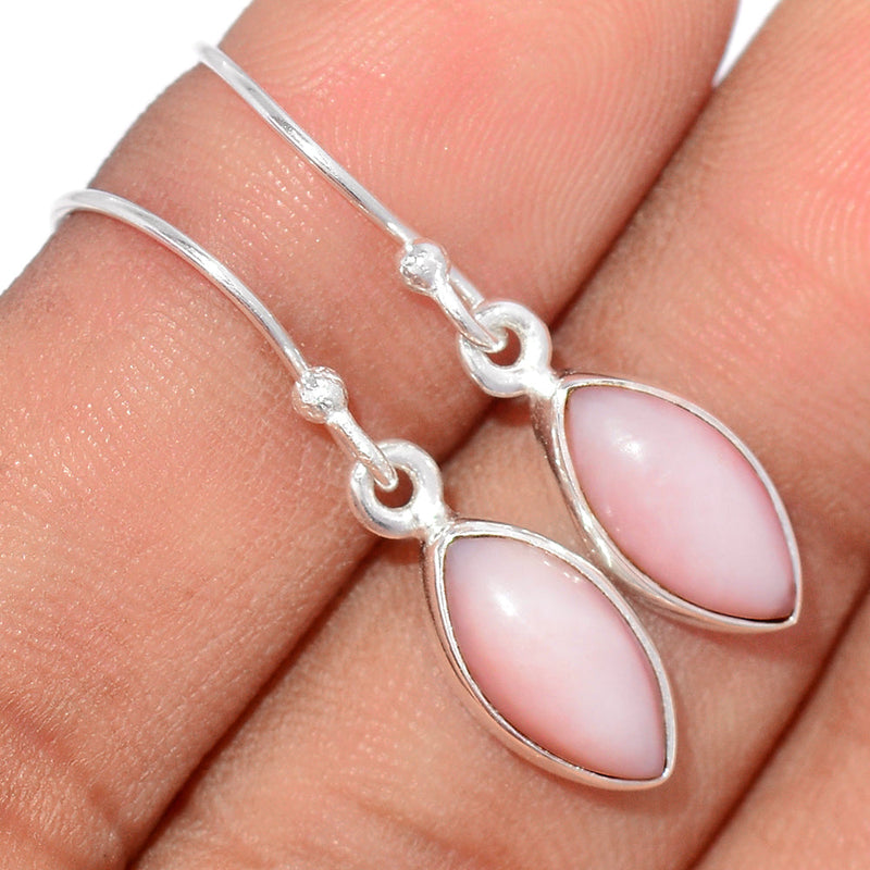 1.2" Pink Opal Earrings - PNKE308