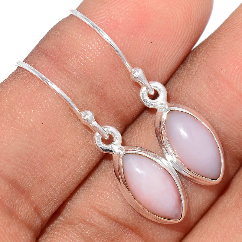 1.2" Pink Opal Earrings - PNKE320