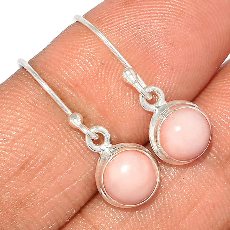 1" Pink Opal Earrings - PNKE400
