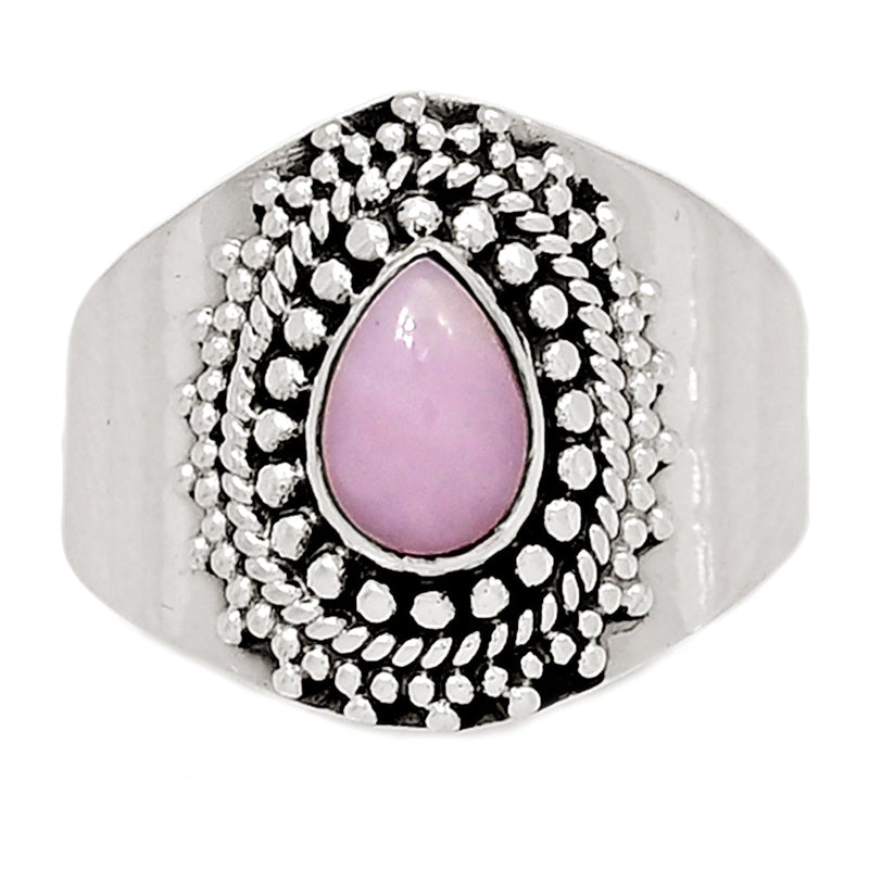 5*7 MM Fine Filigree - Pink Opal Ring - PNKR550