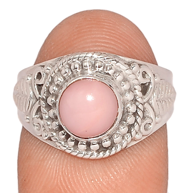 Fine Filigree - Pink Opal Ring - PNKR632