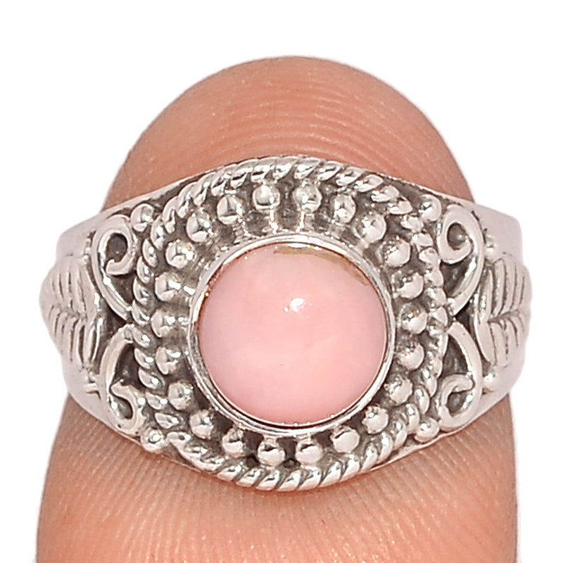 Fine Filigree - Pink Opal Ring - PNKR633