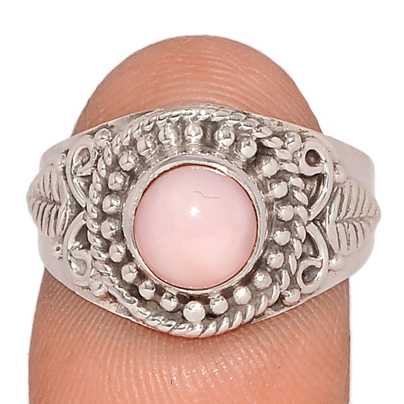 Fine Filigree - Pink Opal Ring - PNKR634